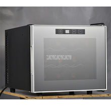 Charger l'image dans la galerie, 3 Layer 29L Electric Red Wine Cabinet 12 Bottle Constant Temperature Stainless Steel Home Ice Bar Mini Wine Refrigerator TL-29