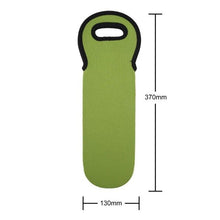Charger l'image dans la galerie, Portable 1/2 Bottles Neoprene Wine Bottle Freezer Bag Cooler Wine-bottle Bag Protect Insulated Cover Beer Cooling Holder Carrier