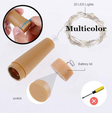 Charger l'image dans la galerie, Wine Bottle Cork Lights String 20 LED Fairy Lights Battery Power for Party Wedding Christmas Halloween Bar Decor Bottle Lights