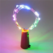 Charger l'image dans la galerie, Wine Bottle Cork Lights String 20 LED Fairy Lights Battery Power for Party Wedding Christmas Halloween Bar Decor Bottle Lights
