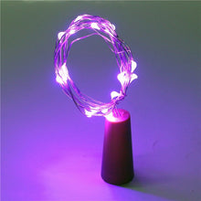 Charger l'image dans la galerie, Wine Bottle Cork Lights String 20 LED Fairy Lights Battery Power for Party Wedding Christmas Halloween Bar Decor Bottle Lights