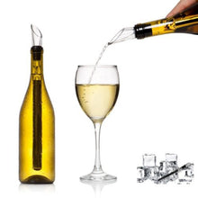Charger l'image dans la galerie, Stainless Steel Ice Wine Chiller Stick With Wine Pourer Wine Cooling Stick Cooler Beer Beverage Frozen Stick Ice Cool Bar Tool25