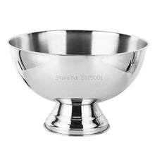 Charger l'image dans la galerie, Stainless Steel Champagne Pot Red Wine Big Ice Bucket Large Binzhi Barrel Ice Bucket Bar Ktv Living Room Chair  Design Chair