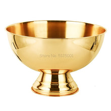 Charger l'image dans la galerie, Stainless Steel Champagne Pot Red Wine Big Ice Bucket Large Binzhi Barrel Ice Bucket Bar Ktv Living Room Chair  Design Chair