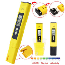 Charger l'image dans la galerie, Digital PH Meter Portable Digital LCD Pen PH Measuring Device Tester Aquarium Pool Water Wine Monitor Automatic Calibration